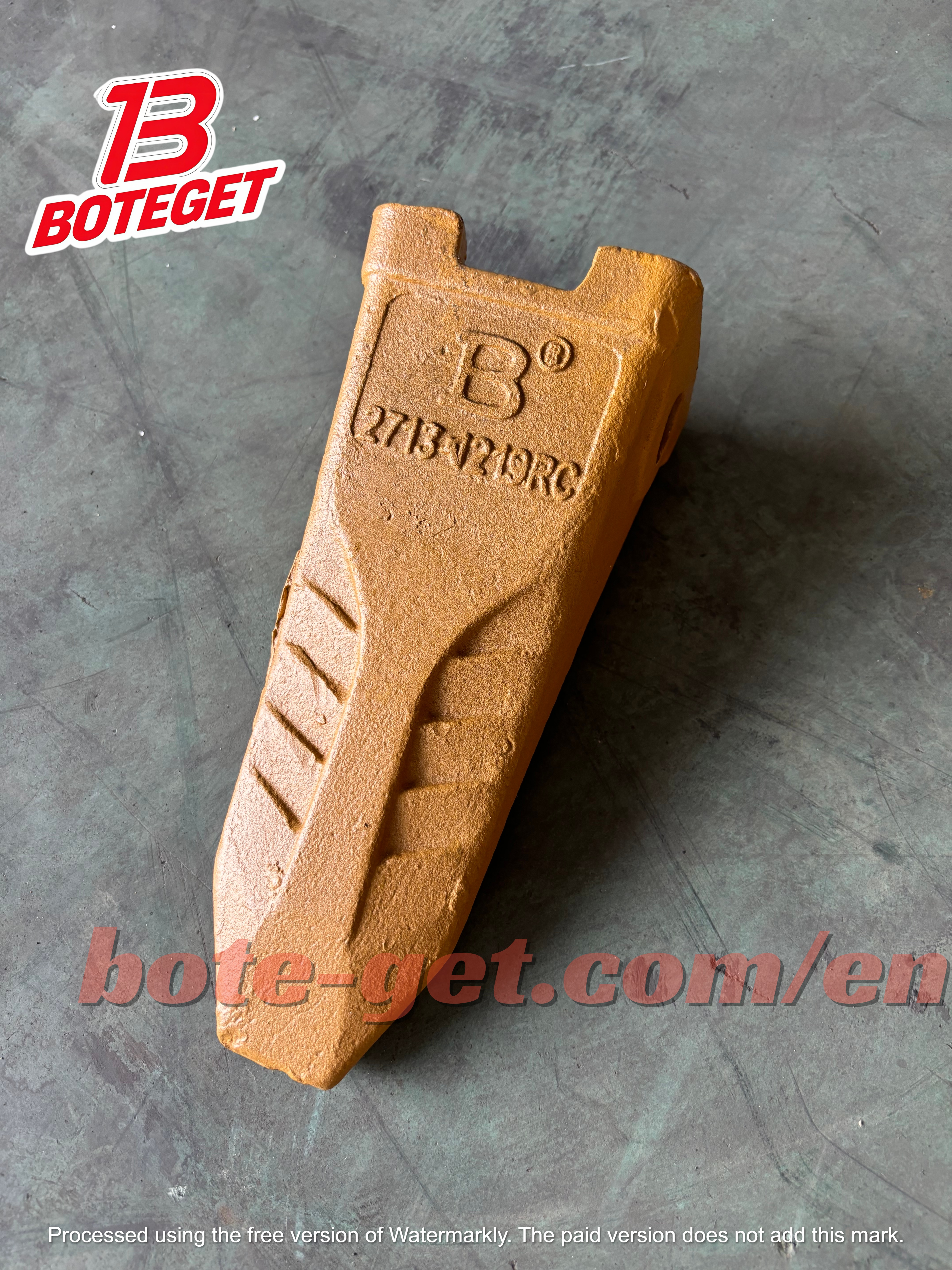 Doosan Daewoo DH300Excavator Tiger Long BucketTooth 2713-1219rc - Image 1