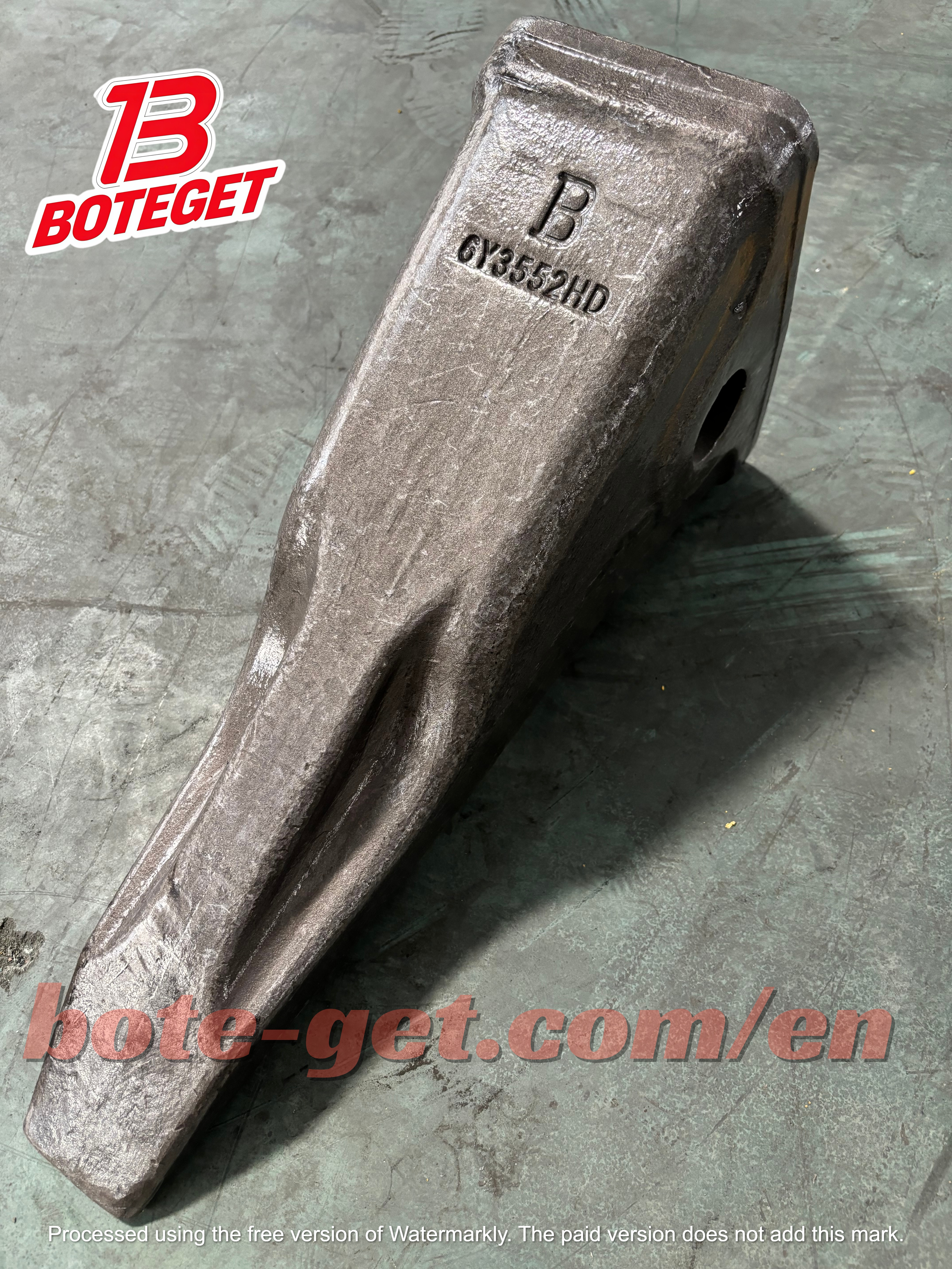 6Y3552HD 6Y3552V CatDll Heavy Duty Ripper Tips-FORGING