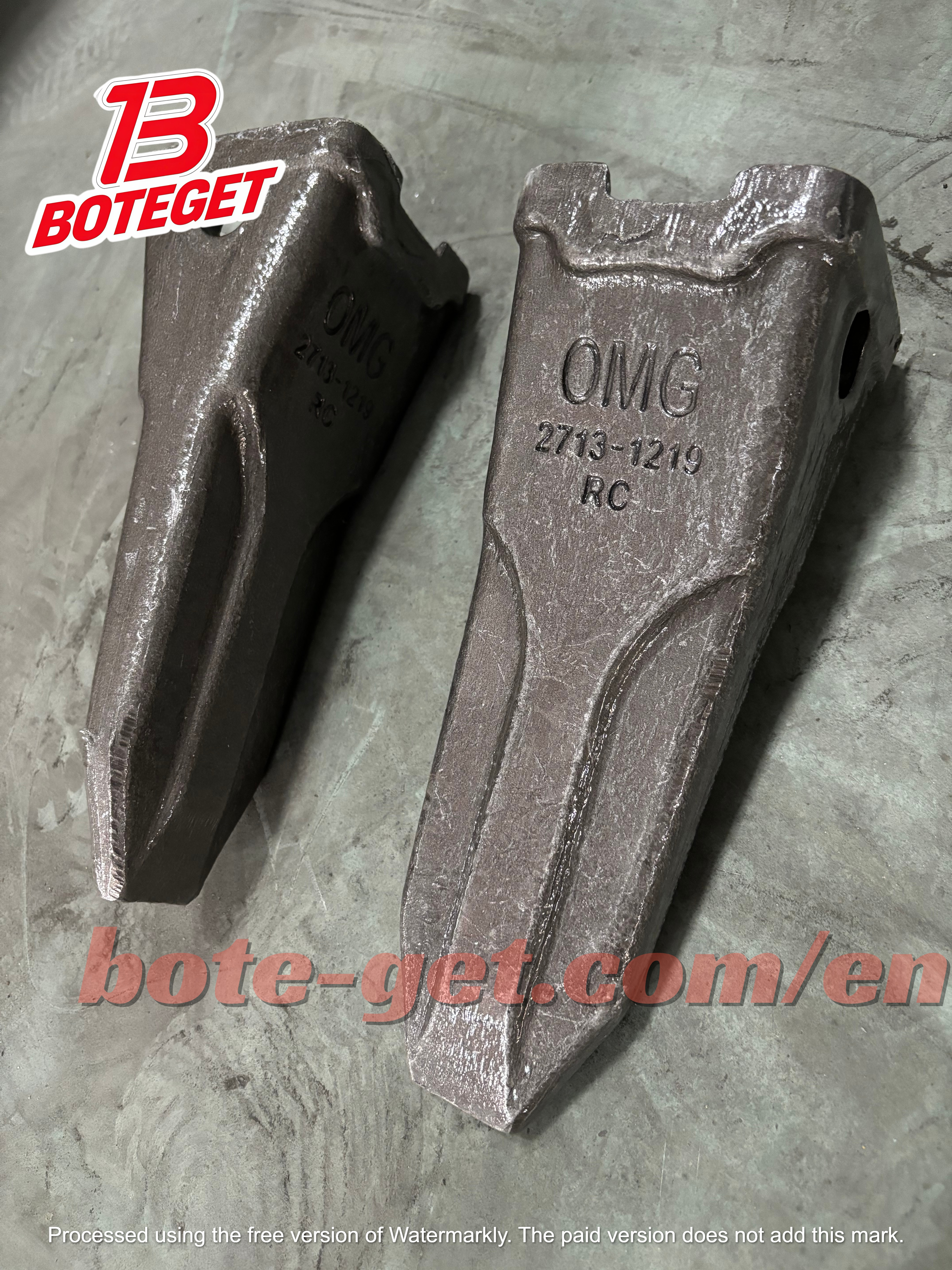 Doosan Daewoo DH300Excavator Tiger Long BucketTooth 2713-1219rc thumbnail 3